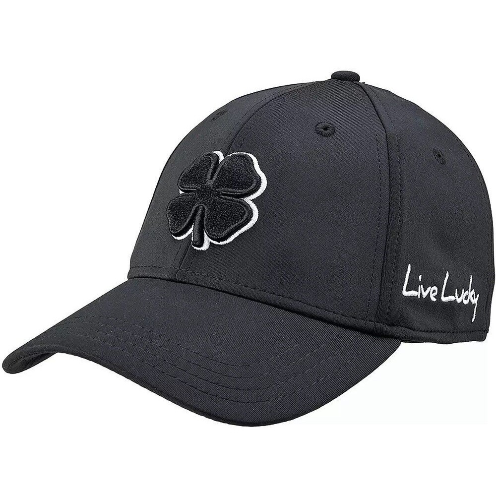 Black Clover Black Adult Premium Clover Golf Hat SZ S/M